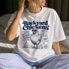 Funny Backyard Chickens Shirt - Retro Backyard Chickens Gift - Sarcastic Backyard Chickens Clothing
