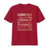 LNER Class A Locomotive Train T Shirt Unisexs Blueprints Birthday  vintage Washed Breathable streetwear Stretched Soft