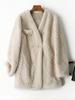New Women's Faux Mink Fur Plush One-piece Thick Coat, Environmentally Friendly Fur