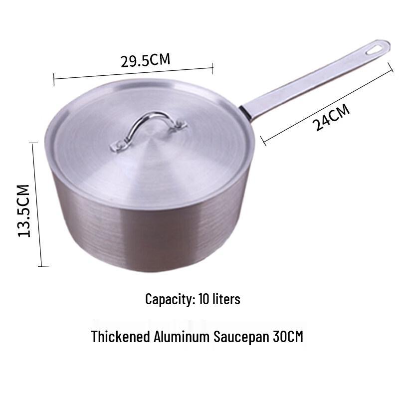 LIEI Thickened Aluminum Instant Noodle Pot 16.1-18cm Diameter