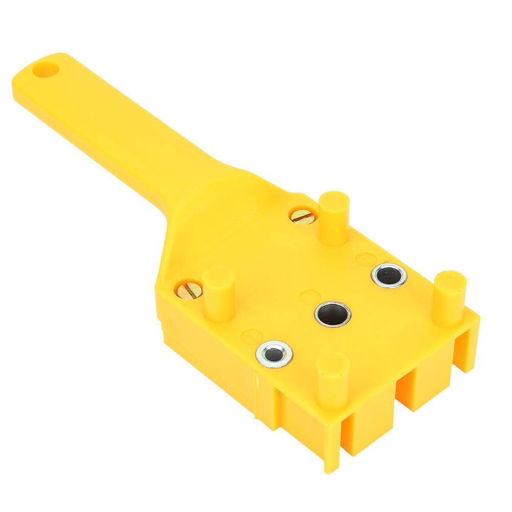 Ghid de găurire manual pentru prelucrarea lemnului Ghid de găurire 6810 mm Localizator de găuri de foraj pentru lemn