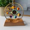 3D Laser-Engraved Galaxy Crystal Ball Night Light Ornament