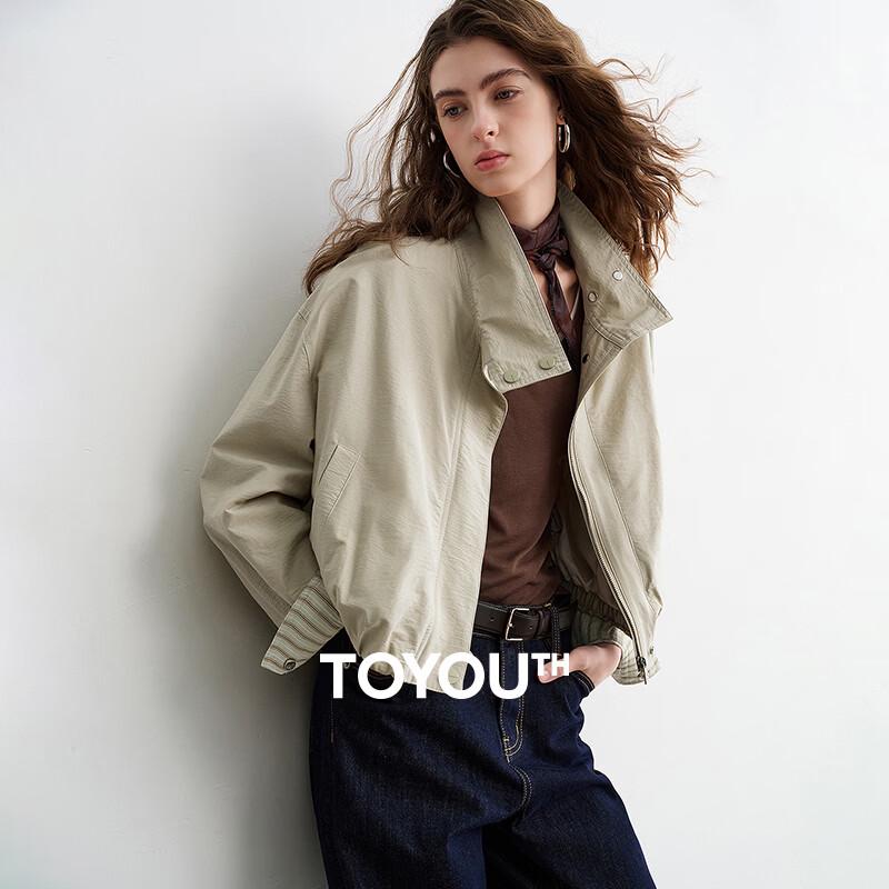 

Chuyu Women s Bamboo Cotton Stand-Collar Jacket L