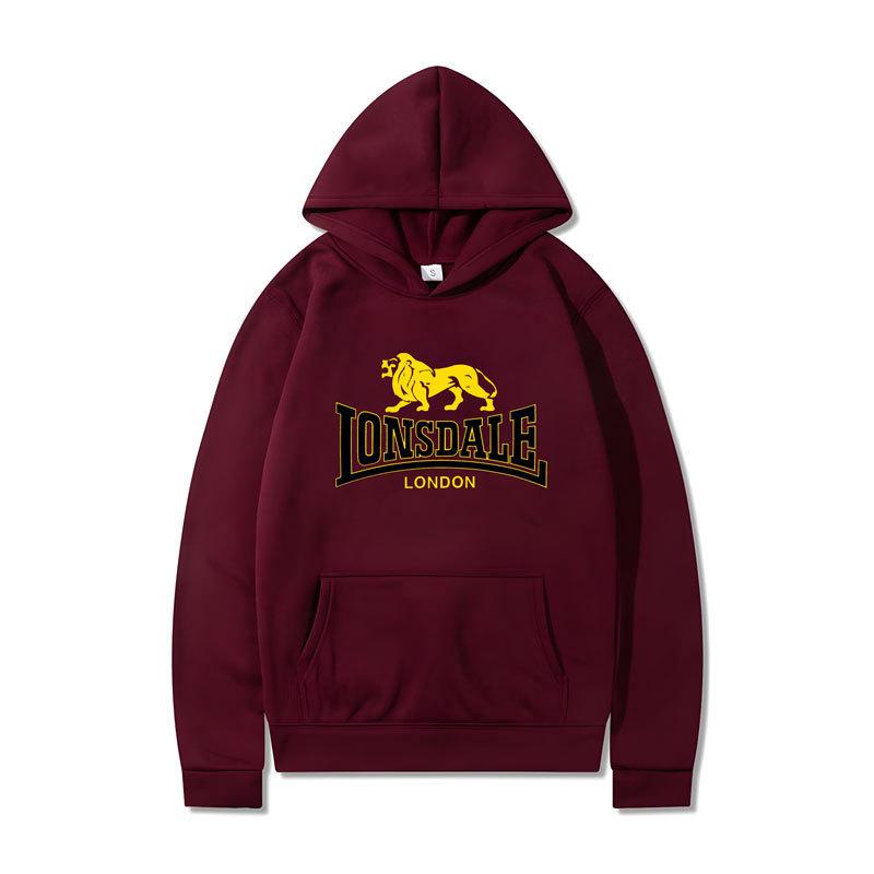 Autumn Winter Men's Women's Fashionable Warm Hoodies Casual Loose Sports Long Sleeved Lion Printed New Hoodies