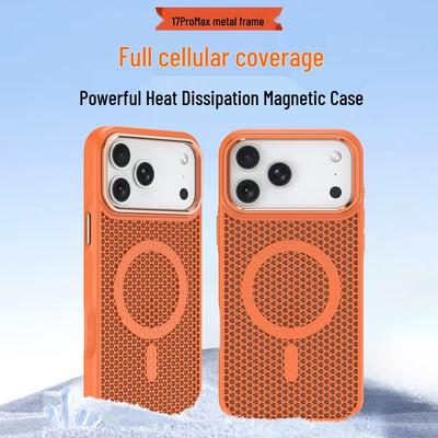 iPhone 16 Pro Max Mesh Heat-Dissipation Case - Summer Protective Cover