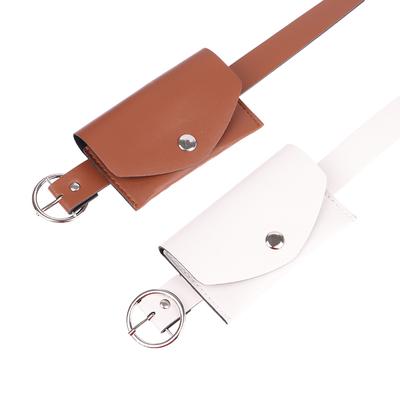 100Cm Waist Belt Adjustable Pu Waist Pack Metal Buckle Wallet Phone Pouch Ladies Decorative Belts Salesperson Work Bag