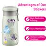 50PCS Magical Planet Stickers Boho Witch Aesthetic Stickers Witchy Decals for Water Bottles,Waterproof Vinyl Sticker for Laptop