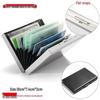 Portable Anti-Theft RFID Blocking Stainless Steel Card Holder for Men & Women