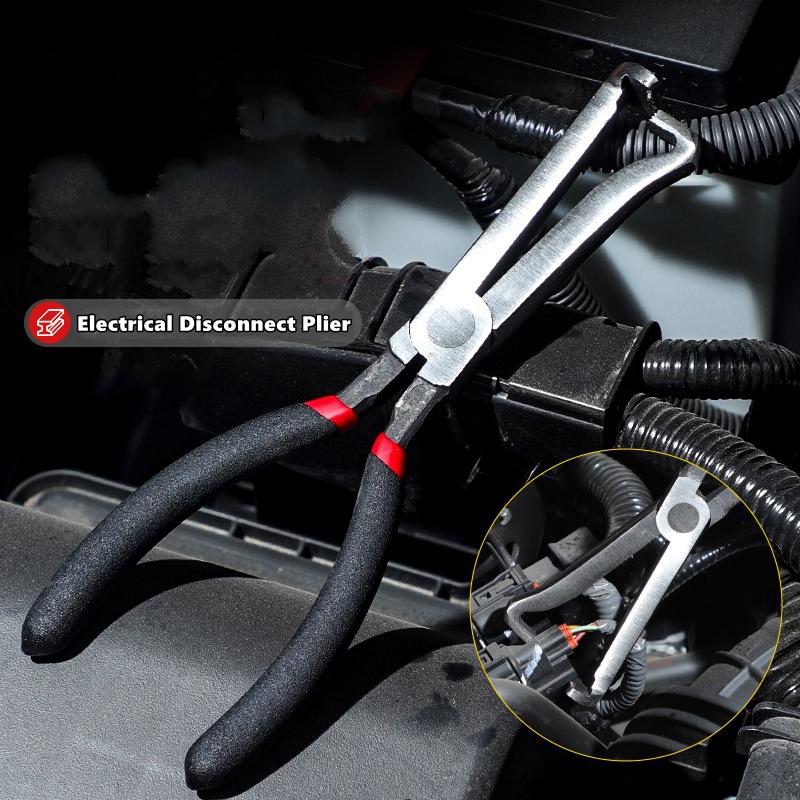 Elektrische Trennzange für Autos, Zange zum Entfernen von Kraftstoffleitungen, Ölleitungen, separate Zange für Motorrad-Kfz-Reparaturwerkzeuge