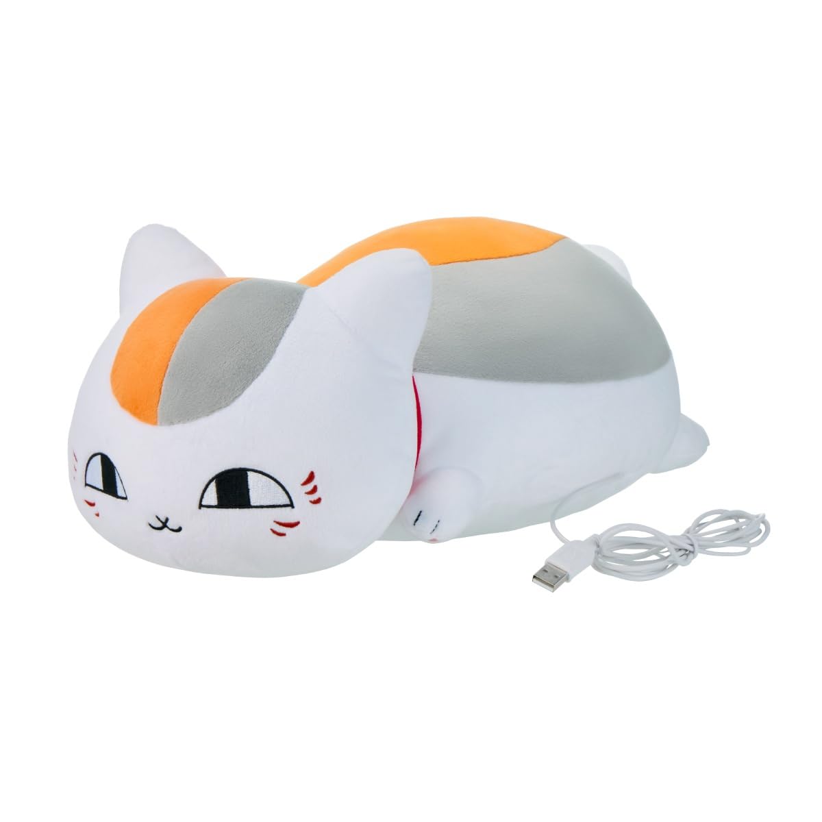 Плюшевая игрушка Нянко-сенсей из «Тетради дружбы» CCP Нацумэ - Теплая и уютная плюшевая игрушка - Милая, Теплая, Сохраняющая тепло, Успокаивающая, Для стола, Гостиной, Спальни,