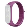For Xiaomi Mi Band 3/4/5/6/7 Nylon Watch Band Adjustable Sport Loop Strap Wristband Replacement