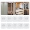 Cradle Shelf Support Peg Transparent Wardrobe Shelf Support 5 10 20PCS About 6 6cm Bracket Cabinet Plastic Vviscose