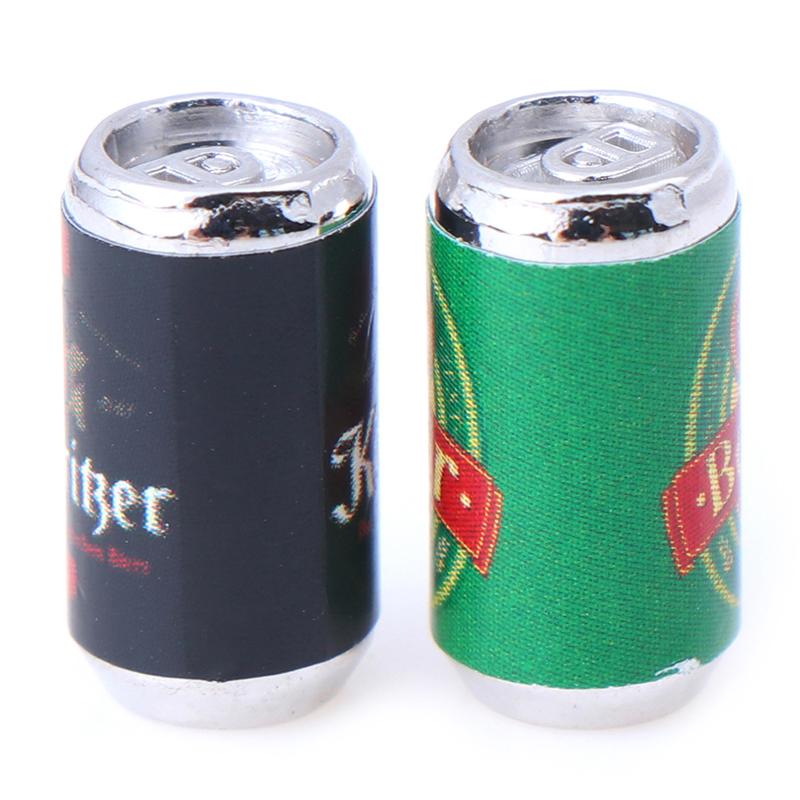 Creative Diy Accessories Doll House Food Play Mini Beer Can Bar Beach Scene Model