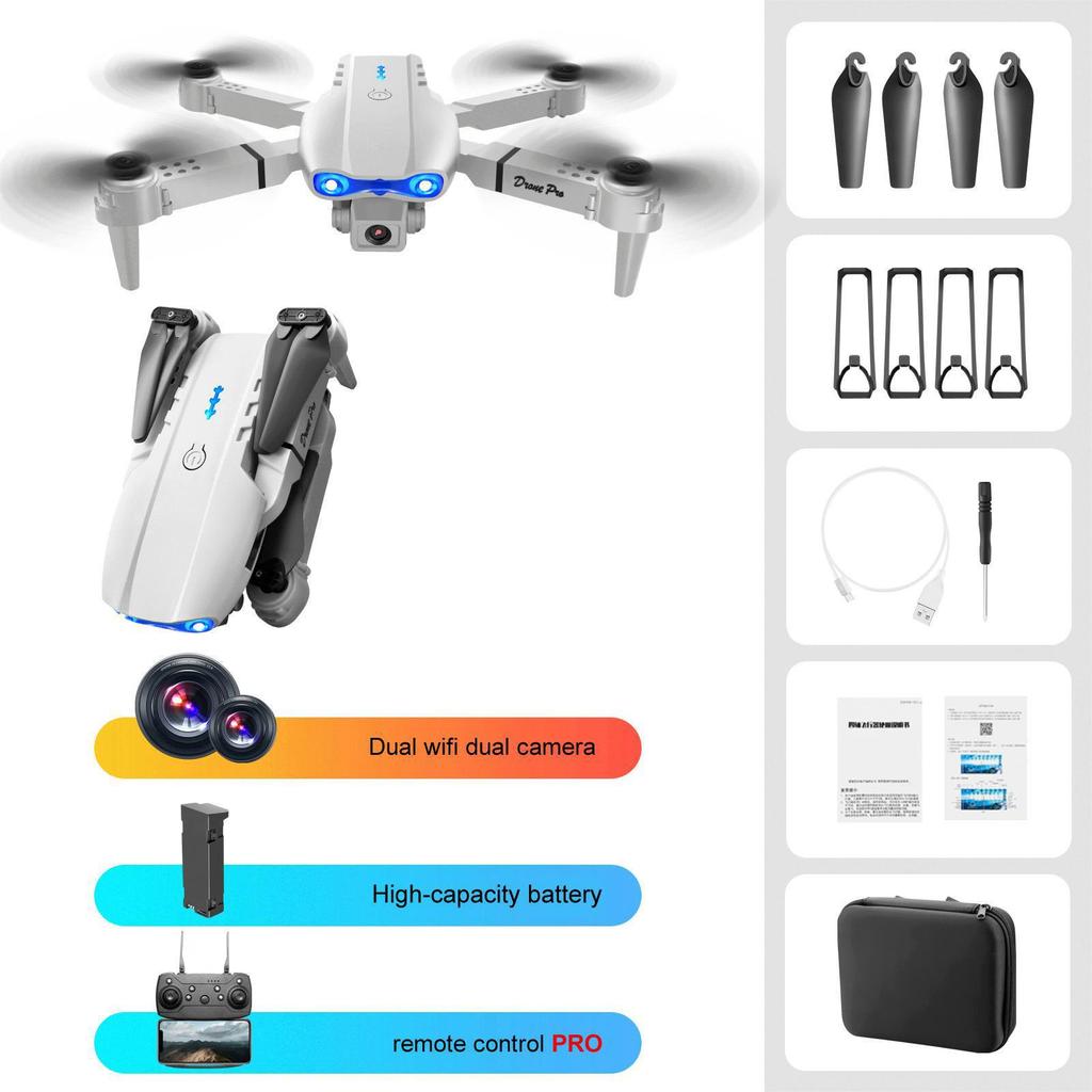 Aerial Photography Remote-Control Quadcopter Drone: K3 E99 Helicopter Toy.