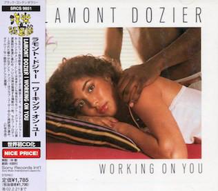 

CD LAMONT DOZIER - Working On You SRCS9851 Sony Records In 2001 Japan Soul/Funk Used