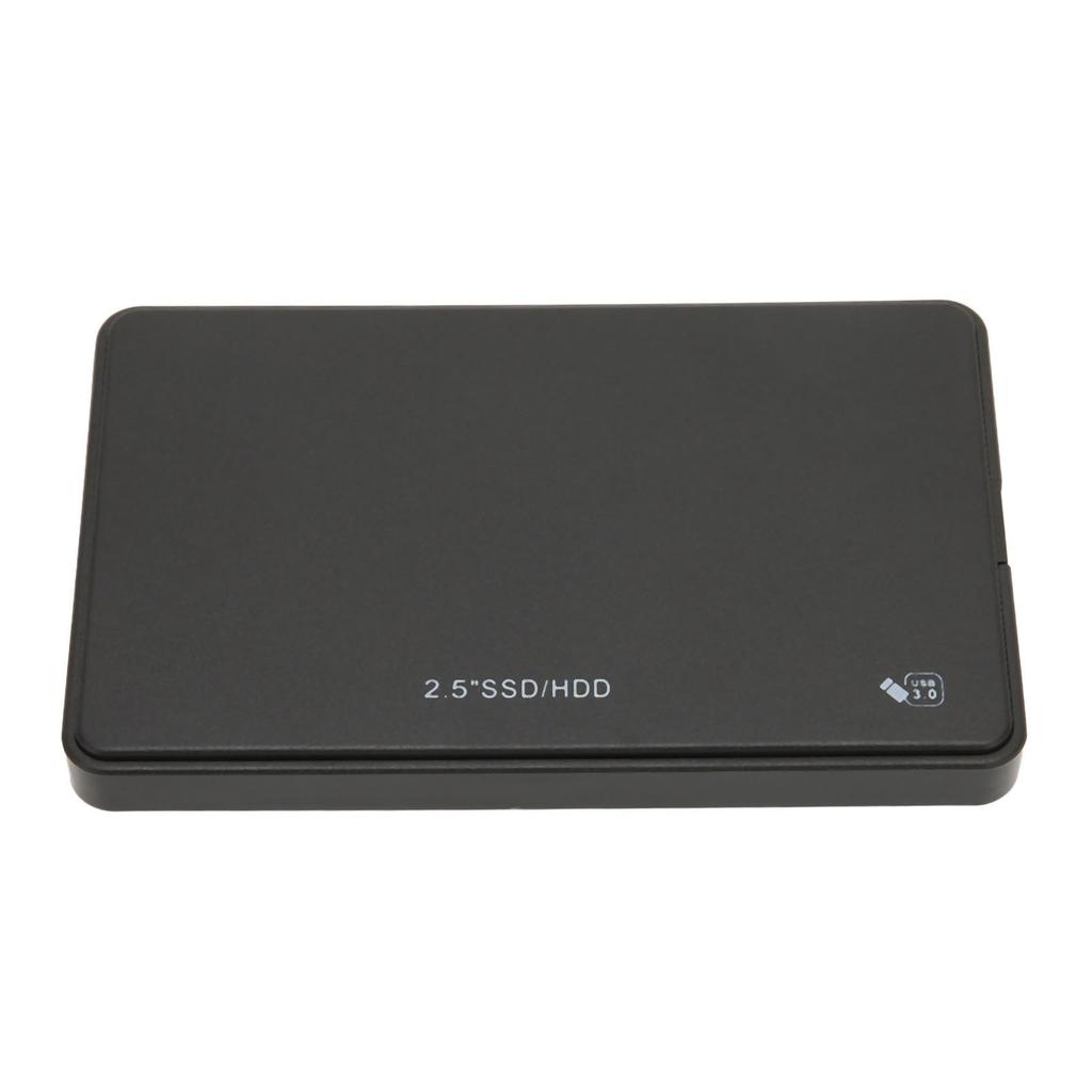 2.5in HDD SSD Enclosure Black USB3.0 2.5in Mechanical SATA Serial Port SSD HHD External Mobile Hard Drive Case