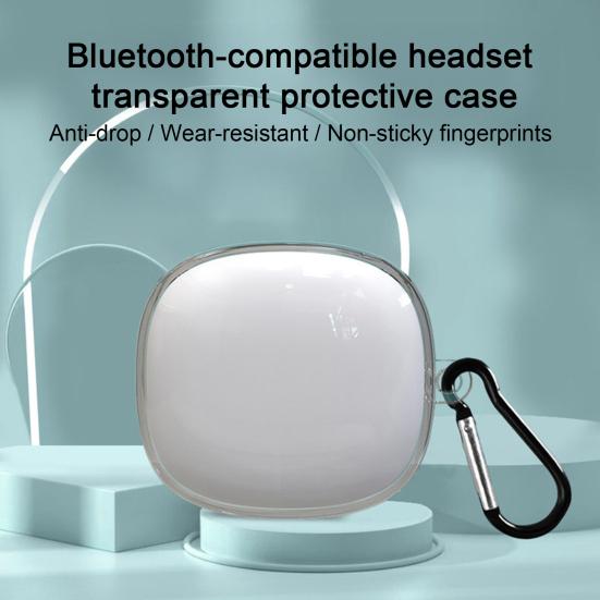 Earphone Shell Full Protection Drop-Proof Anti-Fingerprint Protective Case Transparent Earphone Cover for Xiaomi Buds 5Pro