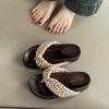 Thick-soled Shoes Herded Shoes Retro and Niche Flip-flops for Women's New Style