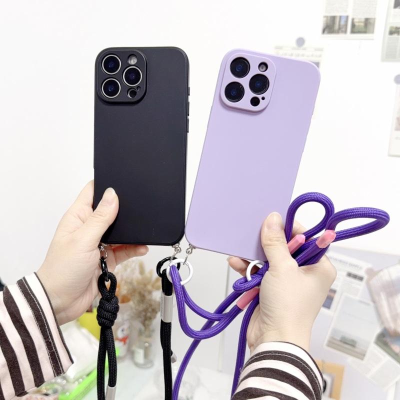 Capa com Alça Transversal para Redmi Note 14 Pro Plus Mi 15T 17 15 15C POCO X7 Pro F7 X6 Cordão Ajustável para Uso Externo Capa à Prova de Choque