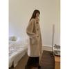 Fu Zhi'en Dreamer Stand Collar Merino Shearling Winter Coat