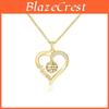 Baseball Necklace Heart Shaped Pendant For Mothers Day Gift Women Jewelry