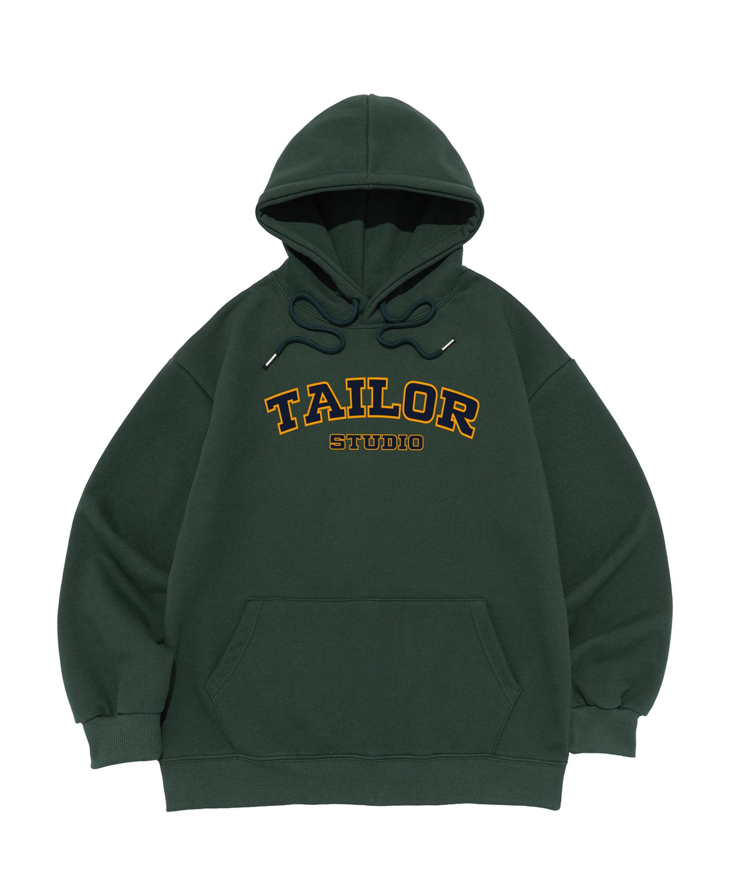 Taylor Studio Original Logo Hoodie (Green) M (No Brushed Fabric)