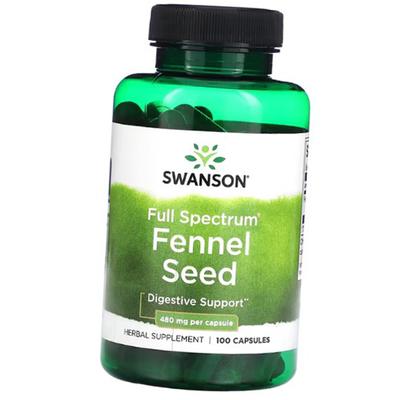 Fennel Seeds, Full Spectrum Fennel Seed 480, 100 Caps (71280308)