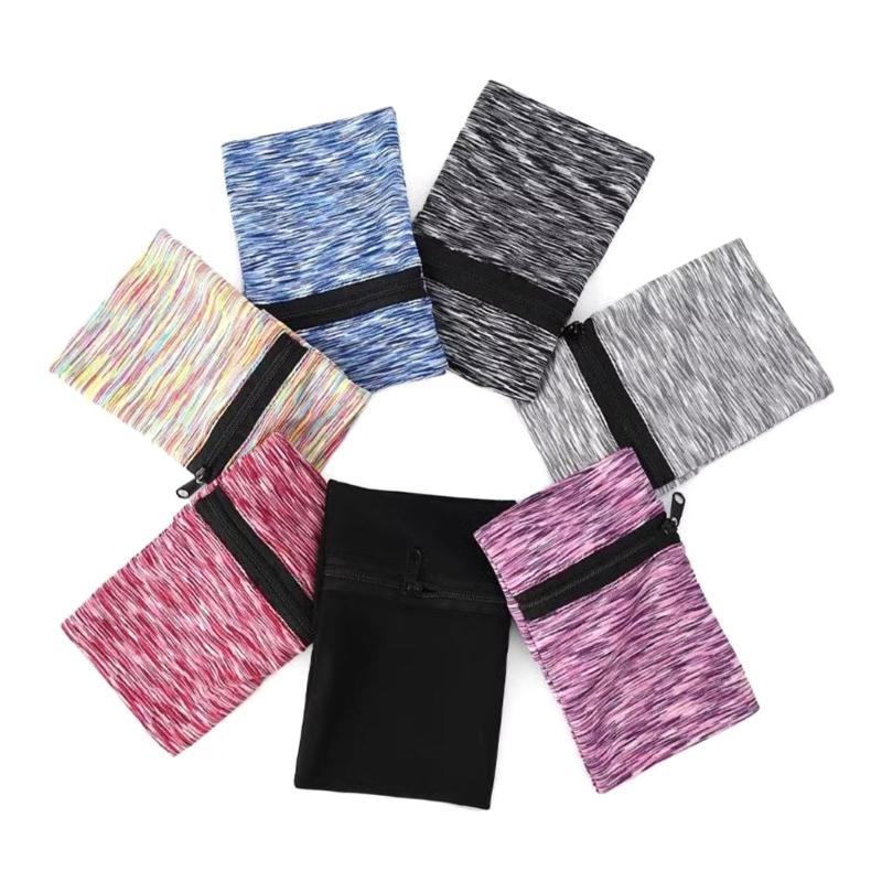 Handgeldbörsen für das Handgelenk Armbeutel Reißverschlüsse Handgeldbörse für das Handgelenk zum Gehen Wandern Outdoor-Reisen