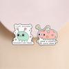 Weird Cute Alien Bug Badge I Need A Vacation & Some Cheese Enamel Pins Cartoon Animal Brooch Accessories Decor Gift
