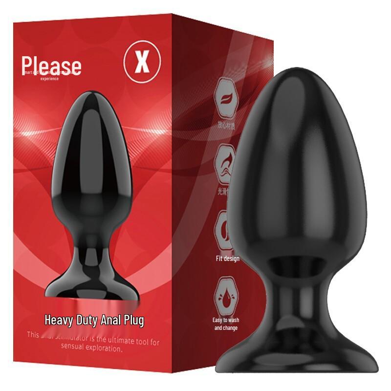 Vergnügen Schwerlast Groß Analplug & Perlen für Paare
