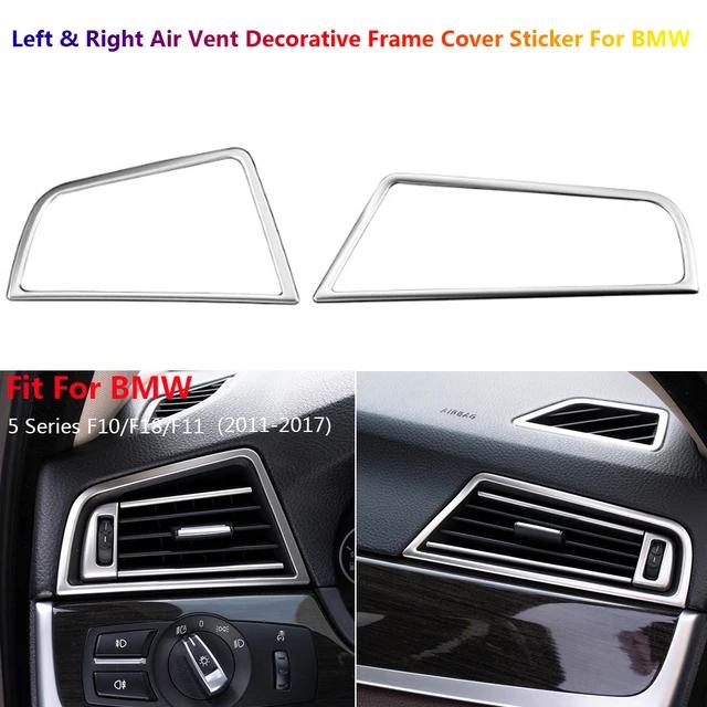 Car Gear Shift Knob Air Vent CD Panel Window Lift Door Speaker A Pillar Steering Wheel Cover Trim For BMW 5 Serie F10 F07 Inner