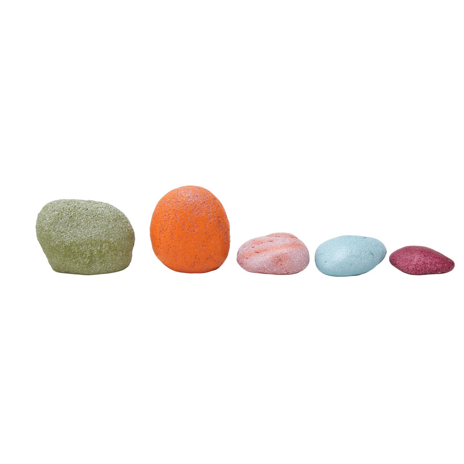

Aquarium Stones 5 Pieces Colorful Aquarium Decorative Stones, Colorful Gravel for Aquarium Rocks Aquarium Pebbles Vase Filler Gemstones Aquarium Rocks