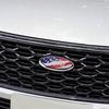 QZKW1 Replace Type Car Rear Trunk Badges Lid Emblem Front Rear Logo For Ford Fiesta Mondeo Fusion Explorer Escape Shelby Edge Kuga