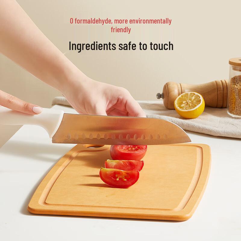 Formaldehyde-Free Antibacterial Pine Fiber Cutting Board Set