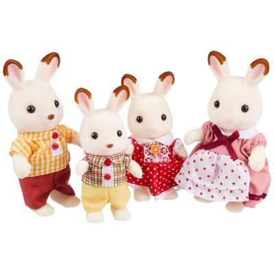 Sylvanian Families Chocolate Rabbit Family FS-16