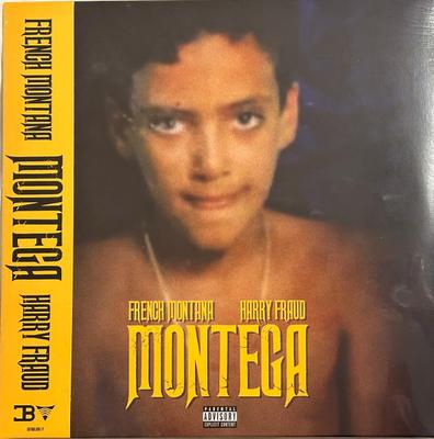 Disco de 12 polegadas FRENCH MONTANA & HARRY FRAUD - Montega SRFSCHL015CLP Coke Boys 2022 Rap & Hip-Hop/R&B Americano Usado