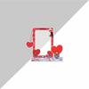 Bt21 Cartoon Card Insertion Frame, Small Card Storage Pendant, Standing Desktop Decoration, Star Periphery
