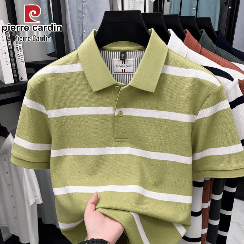 Мужская полоскатая футболка-поло Pierre Cardin 3XL