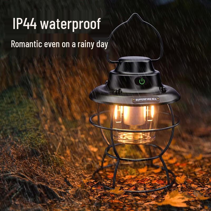 SupFire T57 Retro LED Camping Lanterns (3-Pack)