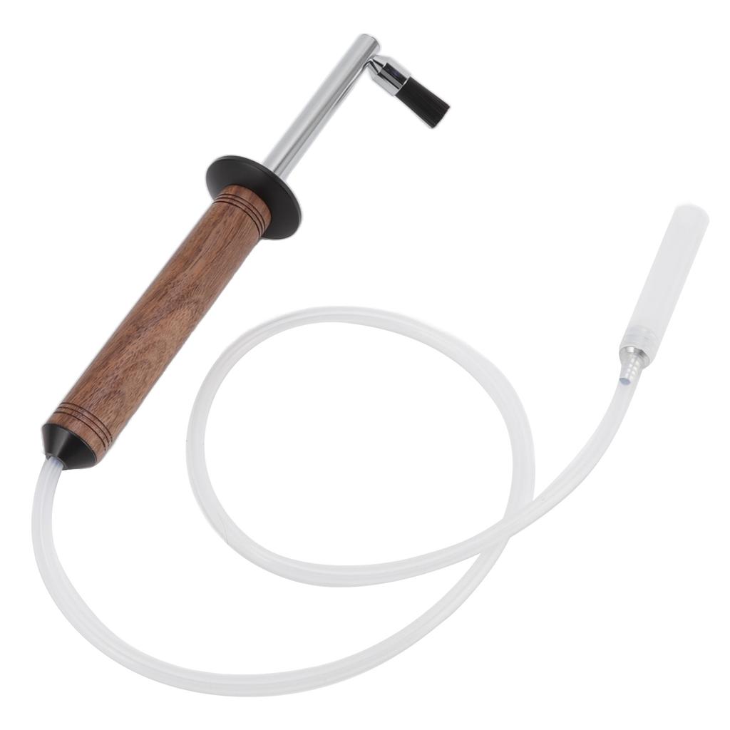 Coffee Machine Cleaning Brush High Temperature Resistance Wood Handle Replaceable Coffee Machine