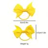 Mixed Color Small Dog Hair Bows With Elastic Bands, Hair Accessories Bows Pet Grooming Cute Pet Hair Bows, Suitable For Daily Wear