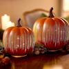 Yousheng Twinkle Light Pumpkins Starry Night Pumpkin Lantern Timer LED Lighted Sparkling Pumpkins Fall Halloween Decorations for Home