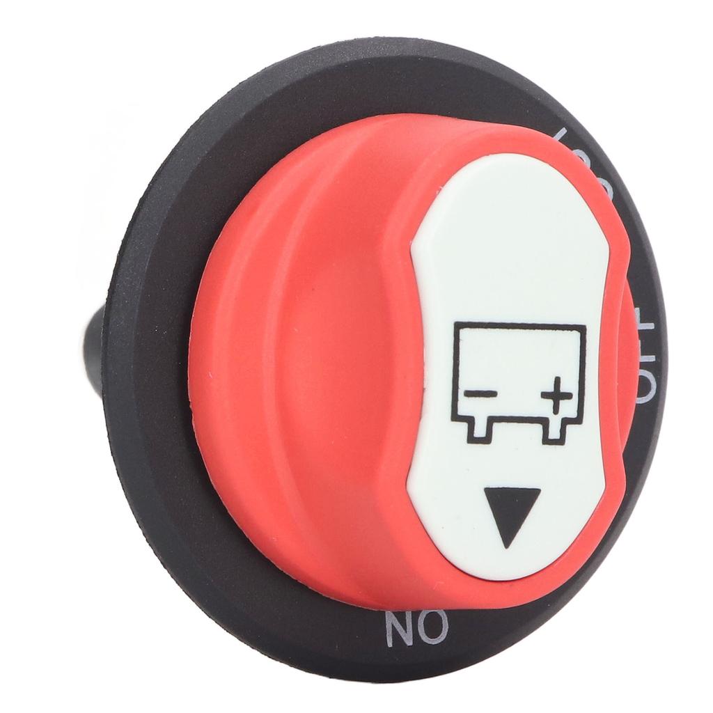 Battery Knob Switch Power Cutoff Isolator Electrical Disconnect Switch ON OFF OUT Adjustment DC50V