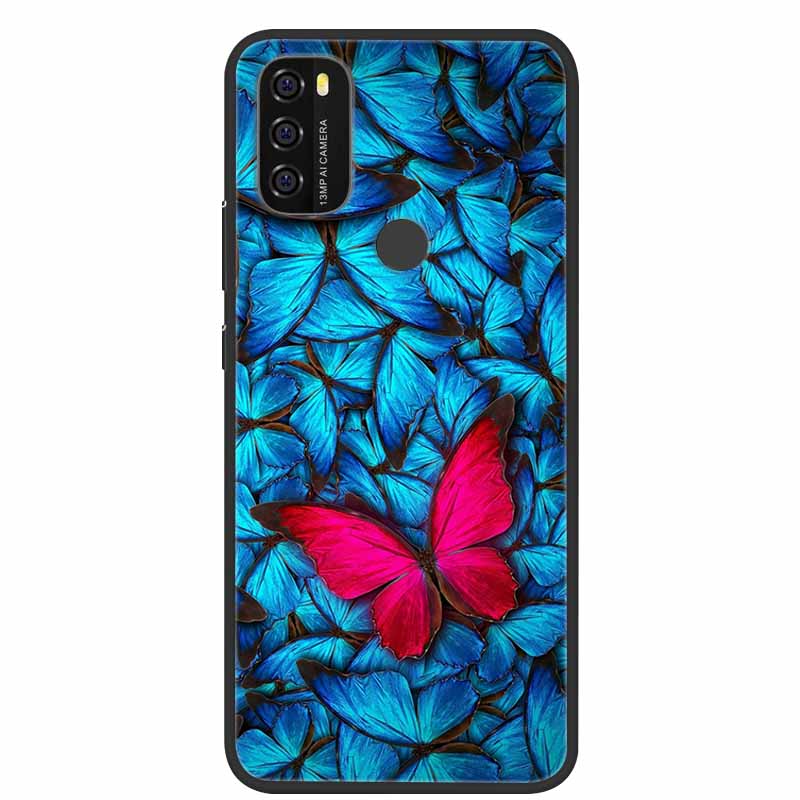 For Blackview A70 Case Cartoon Bumper Silicone TPU Soft Phone Back Cover For Blackview A90 A 90 Protective Cute Capa Cool Fundas