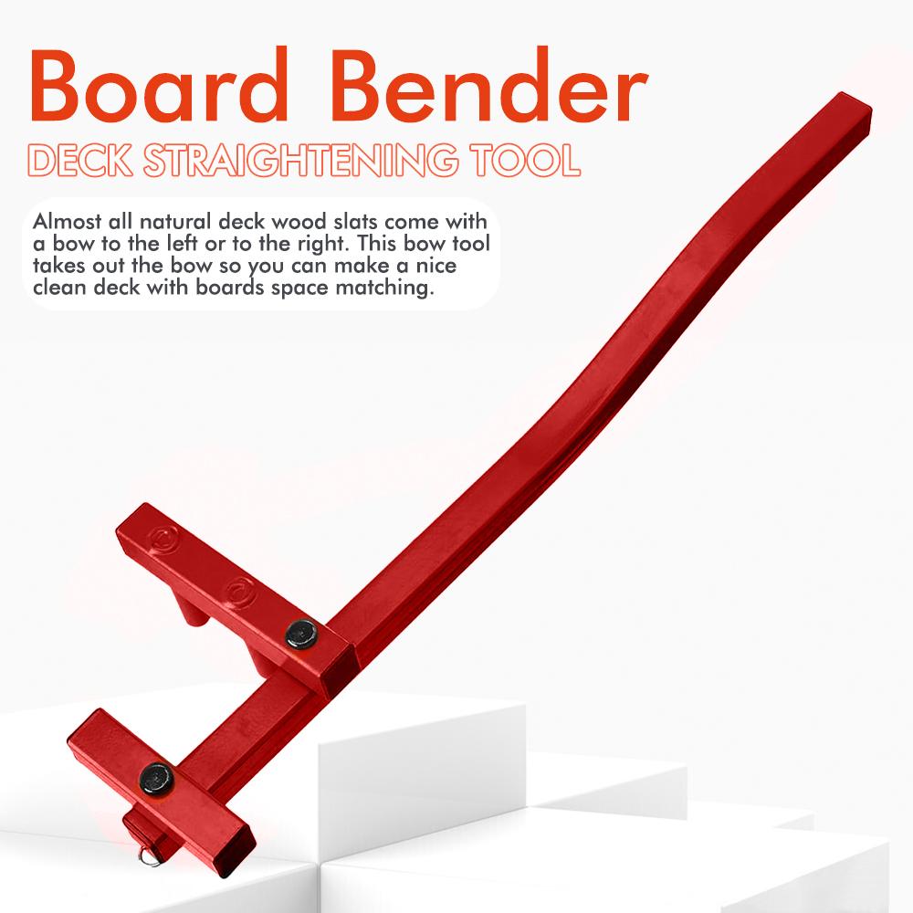 Universal Deck Board Bending Bow Straightening Tool Board Bender Decking Tool Woodworking Accessory
