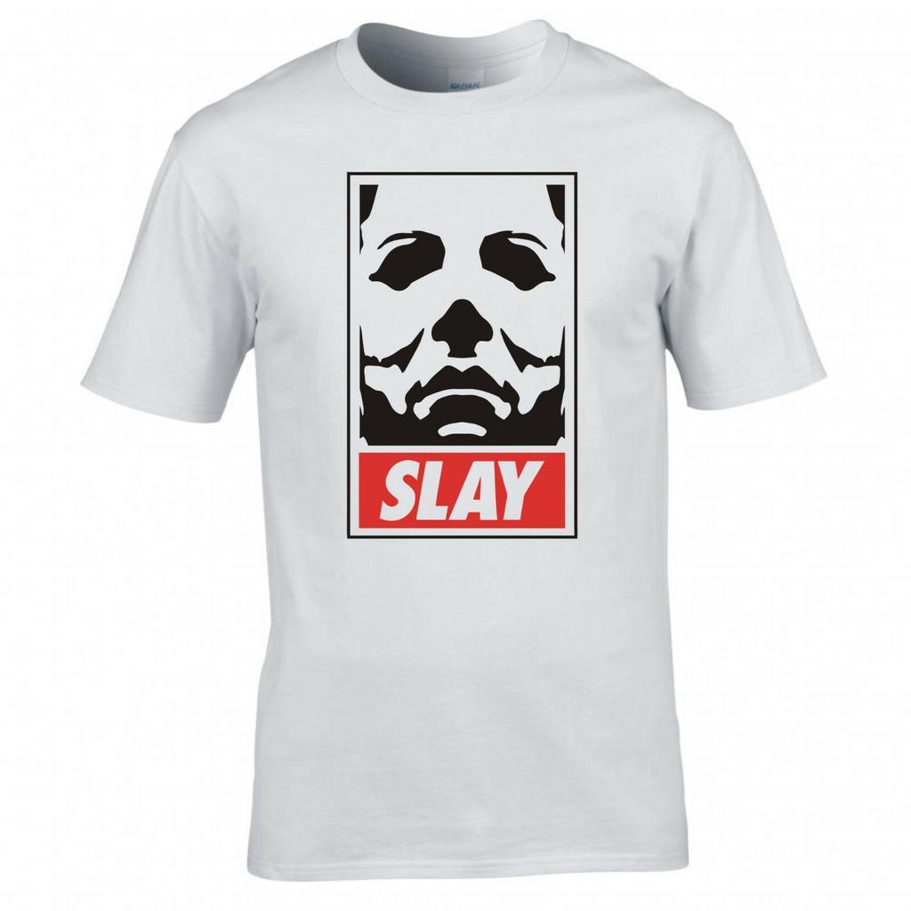 Inspired By Halloween Michael Myers Obey Slay Tshirt