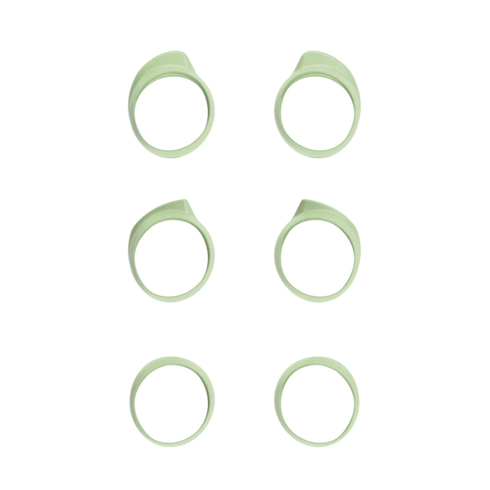 

3 пары силиконовых насадок для наушников, сменные насадки для наушников-вкладышей, насадки для наушников Buds FE зелёный