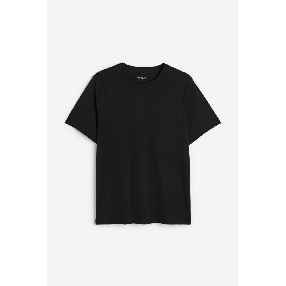 H M dryMove Sport Top Black