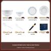 Mod Lanka Cream Style Ceramic Dinnerware Set