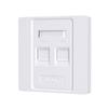 FiberHome Cat6/Cat5e Dual-Port Network Wall Plate